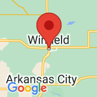 Map of Winfield, KS US
